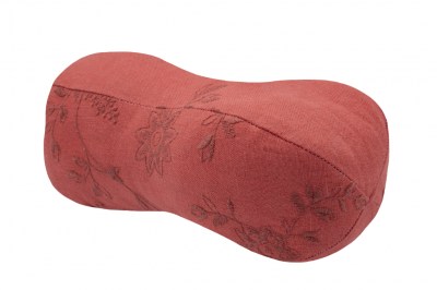 Cojín de Lino Burdeos