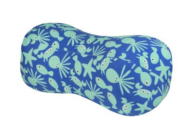 Cojín de Lino Calamar Azul