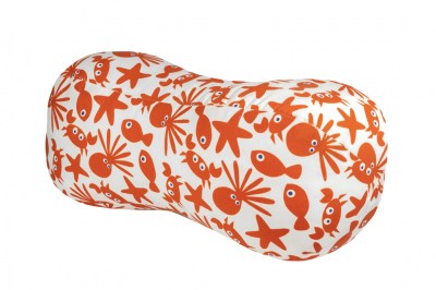 Cojín de playa Calamar Naranja